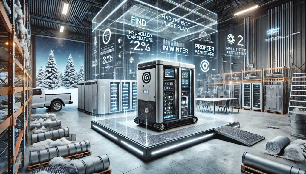 Encuentra el mejor lugar para almacenar la estación de energía portatil.