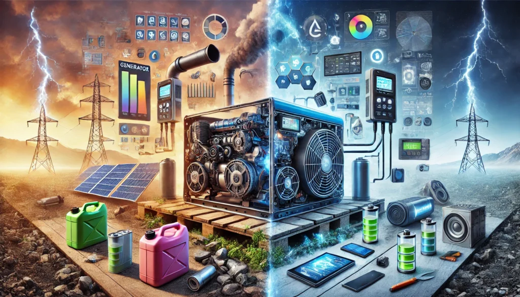 Generadores vs Estaciones de Energía: ¿Cuál Elegir?