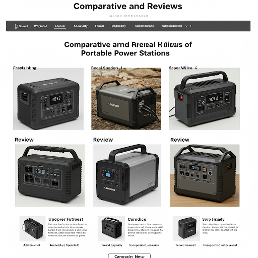 Comparativa y Reseñas de Estaciones de Energía Portátil: Encuentra la Mejor Opción